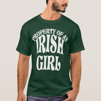 Camiseta Propriedade de uma Irish Girl