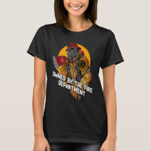 Camiseta Propriedade do corpo de bombeiros Primeiro-Res
