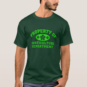 Camiseta Propriedade do departamento da horticultura