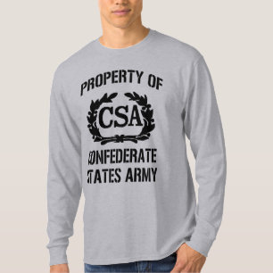 Camiseta Propriedade do exército do CS