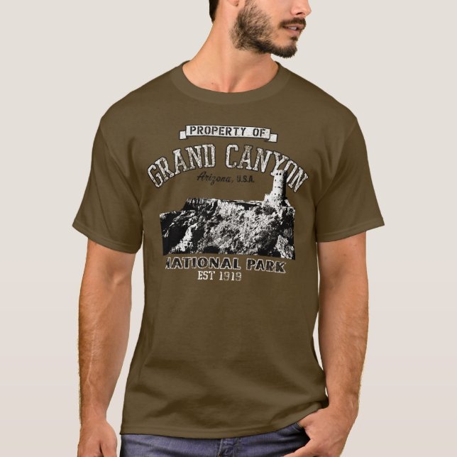 Camiseta Propriedade do Grand Canyon de (Frente)