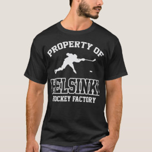 Camiseta Propriedade Do Helsínquia Hockey Da Finlandesa Jer