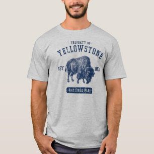 Camiseta Propriedade do parque nacional de Yellowstone