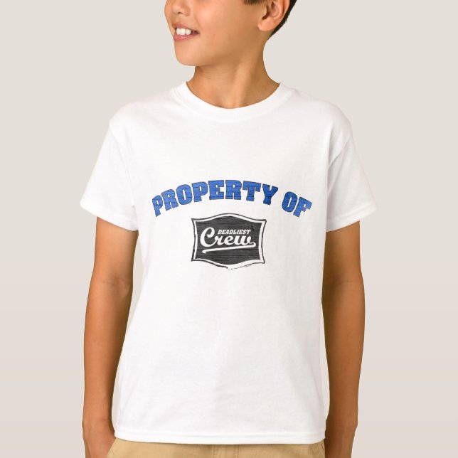 Camiseta Propriedade do t-shirt (Frente)