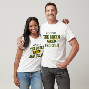 Camiseta Propriedade do verde e do Gold1