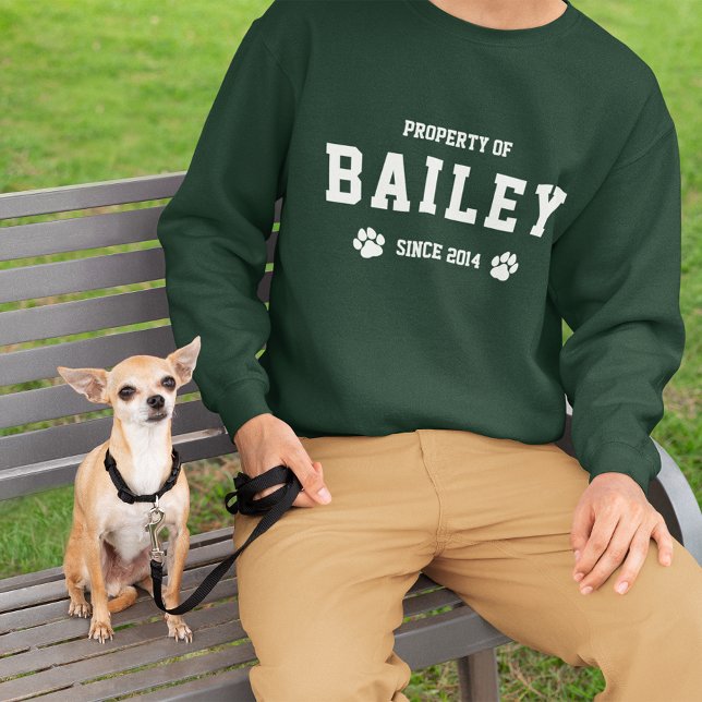 Camiseta Propriedade Pet Do Proprietário Da Pet Da Pet Name (Criador carregado)