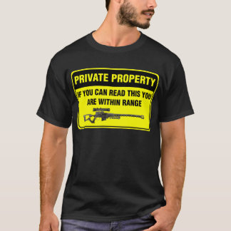 Camiseta Propriedade privada