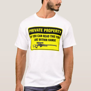 Camiseta Propriedade privada