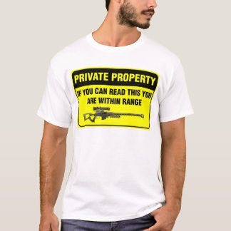 Camiseta Propriedade privada