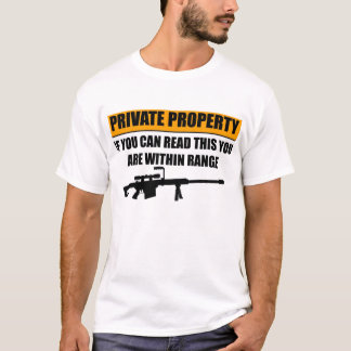 Camiseta Propriedade privada