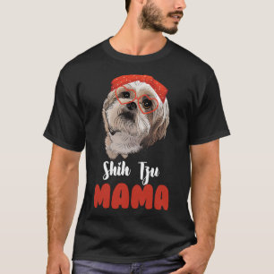 Camiseta Proprietária Shih Tzu Dog Breed Mulher Cute Hairkn
