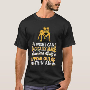 Camiseta Proprietário Americano de Cachorro Bully Cães Magi