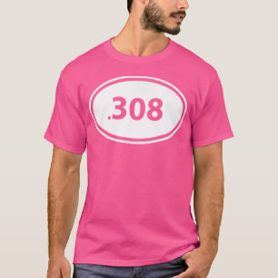 Camiseta Proprietário de arma de calibre redondo de rifle d