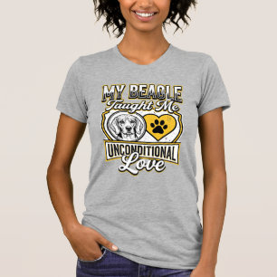 Camiseta Proprietário de Beagle Amor Incondicional pelo Cac