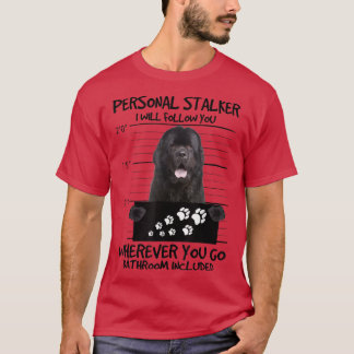 Camiseta Proprietário de Cachorro Amigo da Terra Nova e Lea