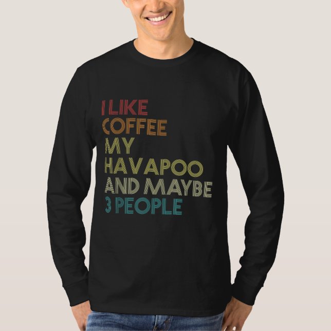 Camiseta Proprietário de Cachorro Havapoo Sobrevivência Eng (Frente)