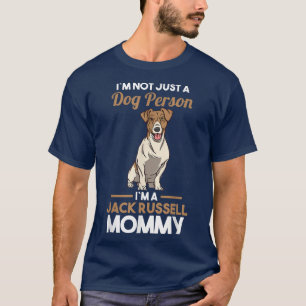 Camiseta Proprietário de Cachorro Jack Russell Mamãe