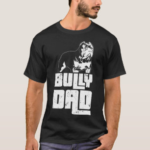 Camiseta Proprietário de Cachorro Pai Americano Bully