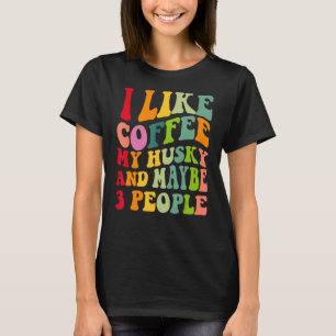 Camiseta Proprietário de Cachorro Siberiano Husky Coffee Co