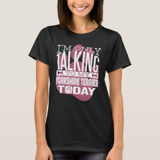 Camiseta Proprietário de Cachorro, só estou falando com o m