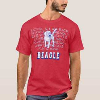Camiseta Proprietário de Cães Beagle Dog Raça Animal Dom Ra