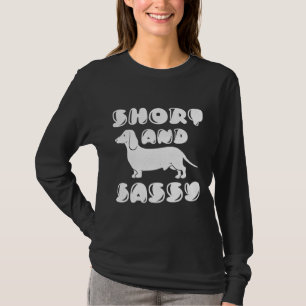 Camiseta Proprietário De Dachshund Engraçado E Curto