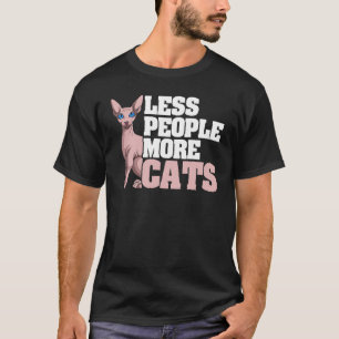 Camiseta Proprietário de Gato Sphynx Criador Sem Cabelo Pet