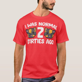 Camiseta Proprietário De Gatos Tortoisinfernos Eu Era Norma