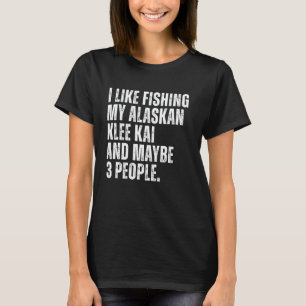 Camiseta Proprietário de Klee Kai, Pai de Cachorro Engraçad