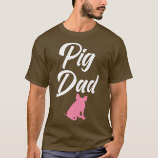 Camiseta Proprietário de porcos Pais de porcos Porcos Farma