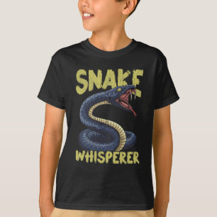 Camiseta Proprietário de répteis de animais Cobra engraç
