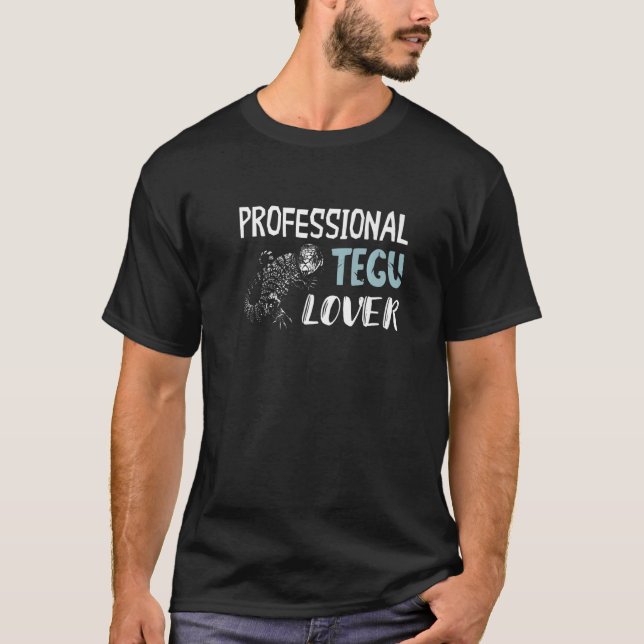 Camiseta Proprietário de Tegu Repltile Tegu Large Lizard (Frente)