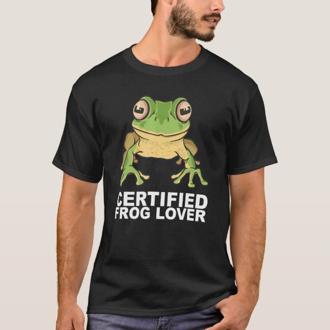 Camiseta Proprietário De Um Coletor De Sapos De Estudo (Frente)