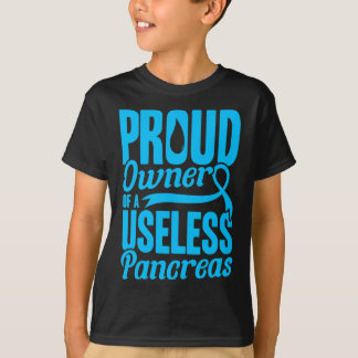 Camiseta Proprietário de uma diabetes pancreática inútil