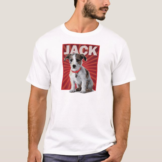 Camiseta Proprietário do animal de estimação de Jack (Frente)