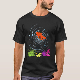 Camiseta Proprietário do Aquário Peixes Aquarísticos de Vid