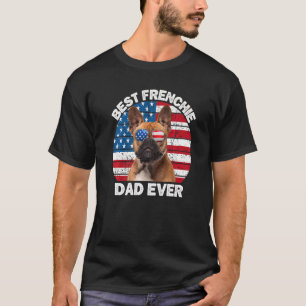 Camiseta Proprietário do Bulldog Francês, Pai Francês, 4 De