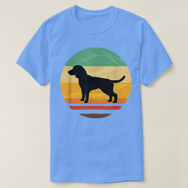 Camiseta Proprietário do cachorro Beagle retro presentes pa (Frente do Design)