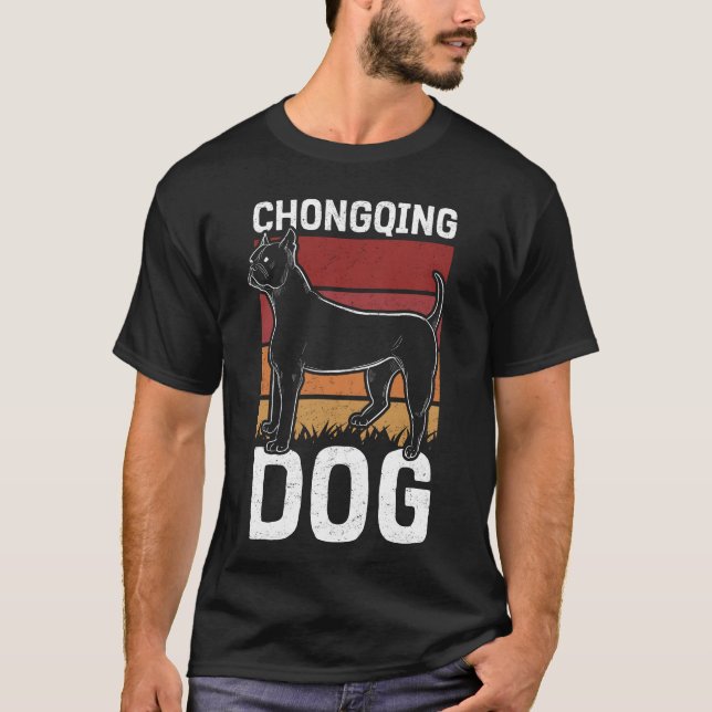 Camiseta Proprietário do Cachorro Chongqing (Frente)