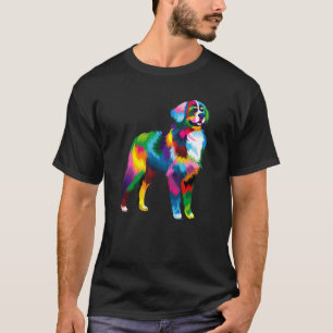 Camiseta Proprietário do Cachorro de Collie Fronteira Cacho