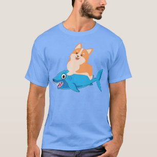 Camiseta Proprietário do Cachorro de Tubarão Ancorante Pet