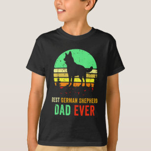 Camiseta Proprietário do Cachorro do Pai do german shepherd