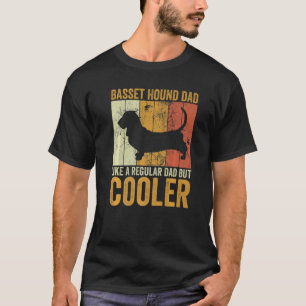 Camiseta Proprietário do Cachorro do Pai do Hound Basset do