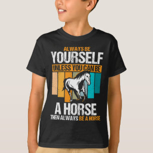 Camiseta Proprietário do Cavalo Descendente Equestre