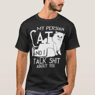 Camiseta Proprietário do Gato Persa Gift Kitten