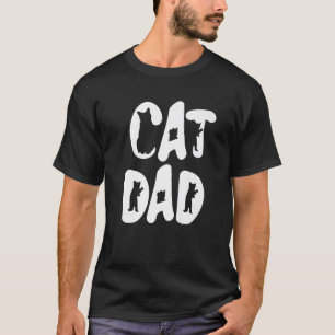 Camiseta Proprietário do Pai Gato Mens Design Kitten Boy C