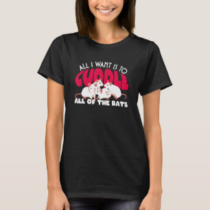 Camiseta Proprietário do Rato Pet Rodent Gerbils Rat Propri
