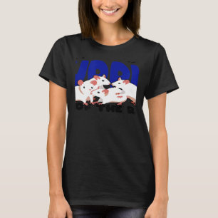 Camiseta Proprietário do Rato Pet Rodent Gerbils Rat Propri
