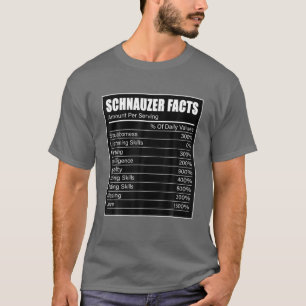 Camiseta Proprietário do Schnauzer Cão Lover Schnauzer Fa