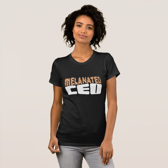 Camiseta Proprietário negreiro CEO Melanizado (Frente Completa)